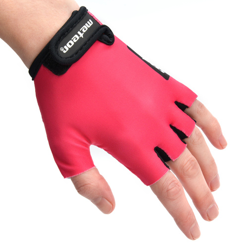 Fahrradhandschuhe Meteor Kids M rosa