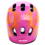 Kinderfahrradhelm Meteor MV6-2 XS 44-48 cm Big Flower