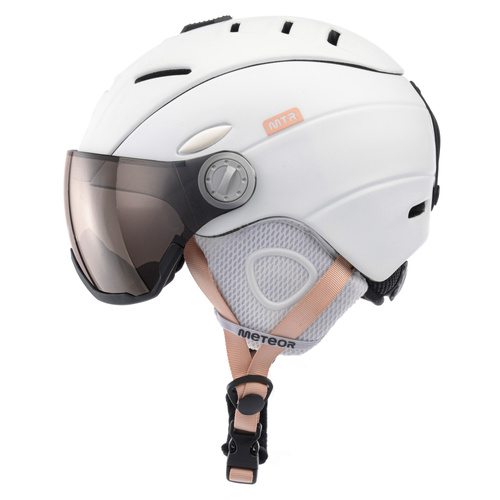 Skihelm Meteor Holo XL 61-63 cm weiß