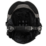 Skihelm Meteor Falven S 53 -55 cm schwarz