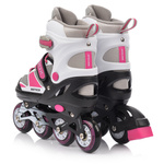 Meteor Rox M Rollerskates 34-37 rosa/grau