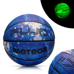 Basketball Meteor Fluo blau/weiß 7