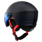 Skihelm Meteor Falven S 53-55 cm dunkelblau
