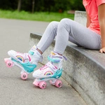 Meteor Rainbow Rollschuhe XS 25-28