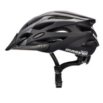 Fahrradhelm Meteor Marven S 52-56 cm grau/dunkelgrau/schwarz