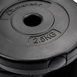 Meteor 25 kg bituminöses Hantelset