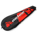 Meteor Badminton Set 2 Stahlrackets (gelb/rosa) + 3 darts