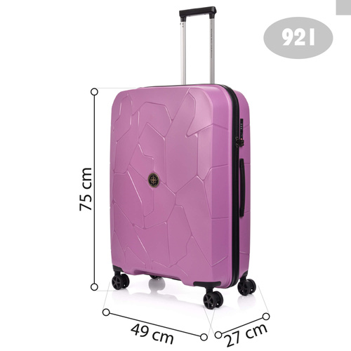 Grosses Etui SwissBags Lava 75 cm crocus