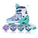 4-in-1 Meteor Blueberry Rollschuhe M 34-37