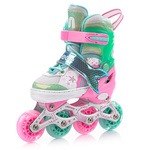 Inlineskates 4-in-1 Meteor für Kinder XS 25-28 Mermaid