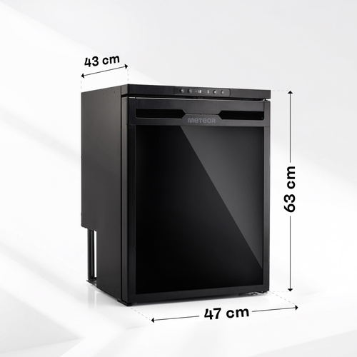 Kompressor-Kühlschrank Meteor CR65X