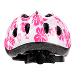 Kinderfahrradhelm Meteor HB6-5 S 48-52 cm Rosa Blumen