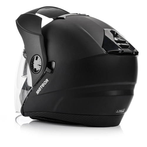Motorradhelm Meteor Hekato XL 61 cm schwarz