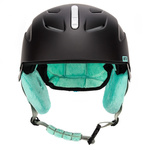 Skihelm Meteor Lumi L 58-61 cm mint/schwarz