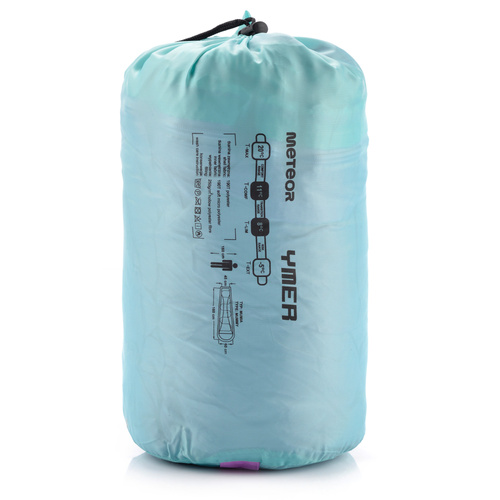 Schlafsack Meteor Ymer rosa/mint