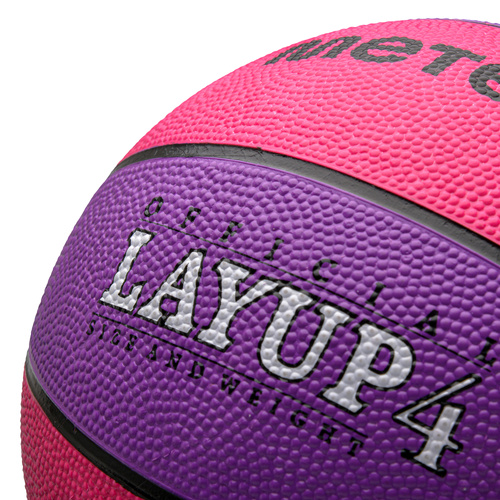 Basketball Meteor Layup 4 rosa/violett