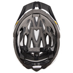 Fahrradhelm Meteor Gruver M 55-58 cm weiß/schwarz/orange