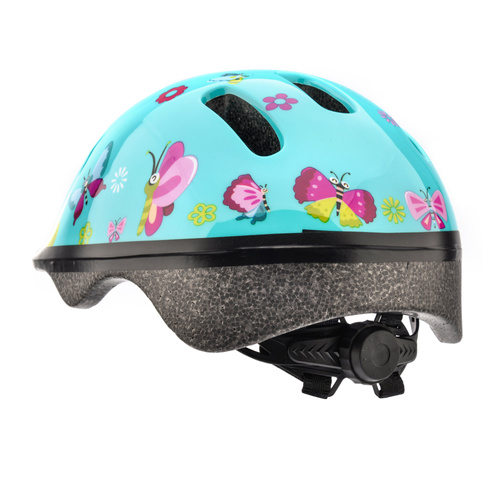Kinderfahrradhelm Meteor KS06 S 48-52 cm Schmetterlinge
