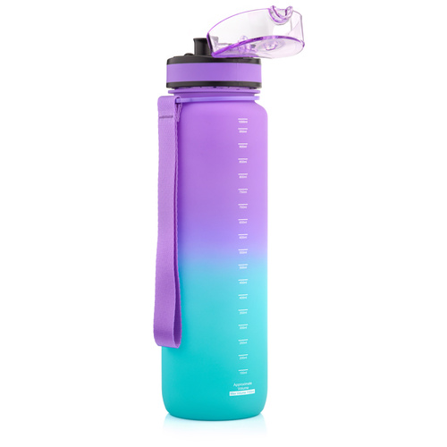 Sport-Bidon Meteor 1000 ml lila/blau