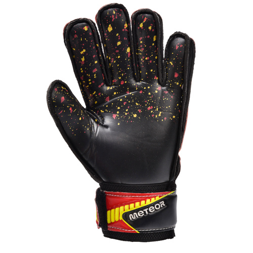 Torwarthandschuhe Meteor Defence 5 schwarz