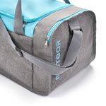 Sporttasche Meteor Widar blau/grau melange