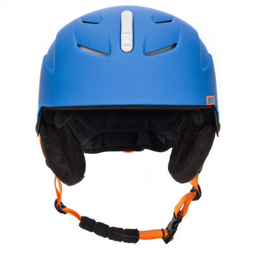 Skihelm Meteor Lumi S 53-55 cm blau/grau