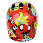 Kinderfahrradhelm Meteor MV6-2 XS 44-48 cm Monsters