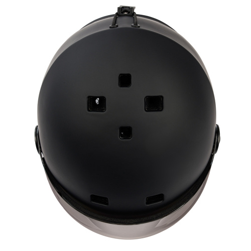 Skihelm Meteor Falven S 53 -55 cm schwarz