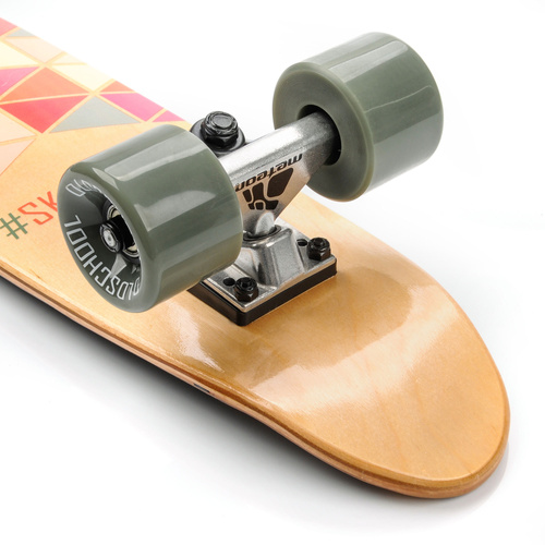 Skateboard Meteor Sommer Traingles