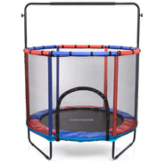 Trampolin für Kinder Meteor TRP-65P 140 cm blau/rot