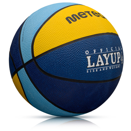 Basketball Meteor Layup 4 blau/gelb/blau