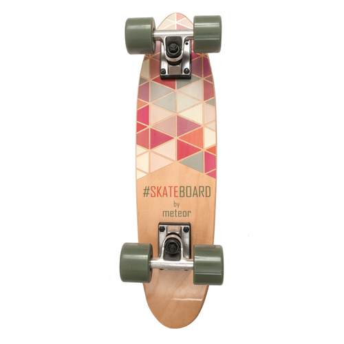 Skateboard Meteor Sommer Traingles
