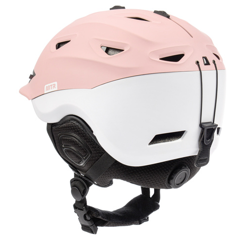 Skihelm Meteor Montara M 55-58 cm weiß/rosa