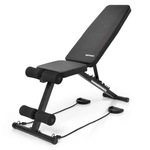 Trainingsbank Meteor verstellbar, bis 200 kg, mit Expandern