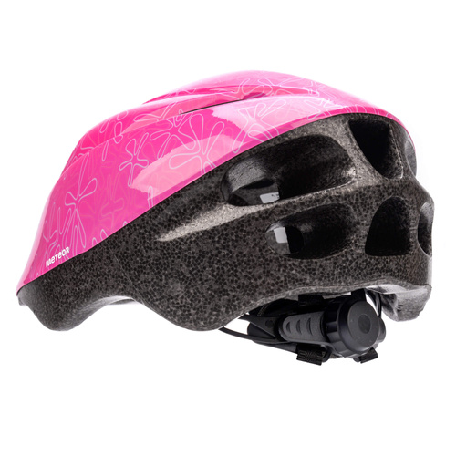 Kinderfahrradhelm Meteor KS05 S 48-52 cm Rosa