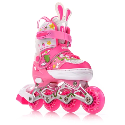 Inlineskates 4-in-1 Meteor für Kinder M 34-37 Bunny
