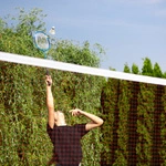 Badmintonnetz Meteor 4.1x2.2 m