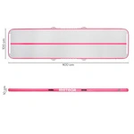 Aufblasbarer akrobatischer Weg Meteor 400 cm pink