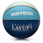 Basketball Meteor Layup 5 blau/grau