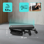 Trainingsbank Meteor klappbar, verstellbar, bis 150 kg