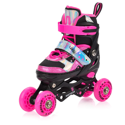 Inlineskates 4-in-1 Meteor für Kinder S 30-33 Metro