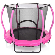Trampolin für Kinder Meteor TRP-70 140 cm pink