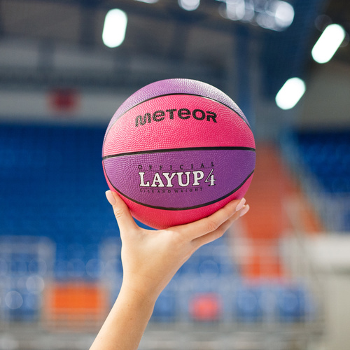 Basketball Meteor Layup 4 rosa/violett
