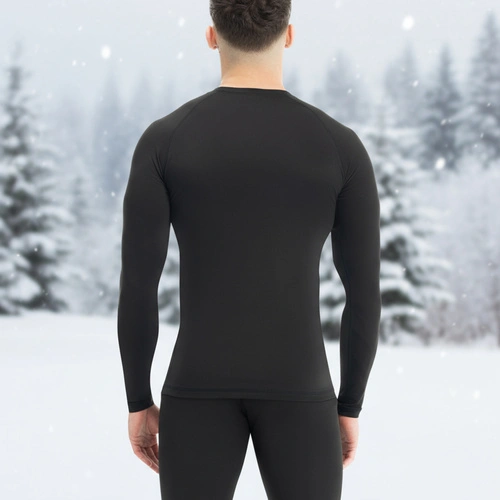 Herren Thermounterwäsche Set Meteor MT L schwarz