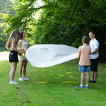 Picknickdecke Meteor 2XL 200x200 cm grau-beige