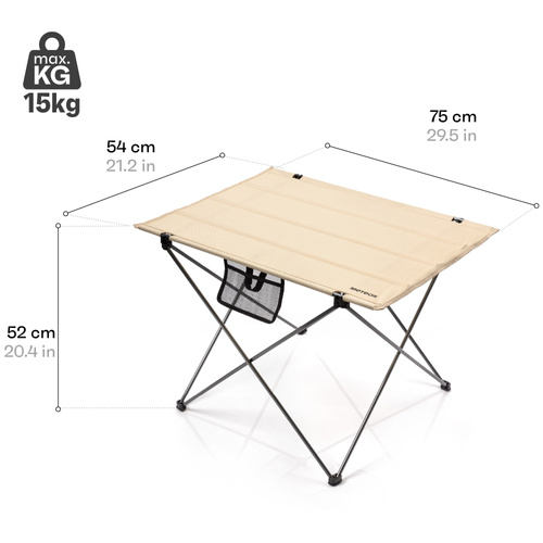 Meteor Viator klapptisch beige