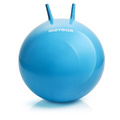 Springende Kugel Meteor blau