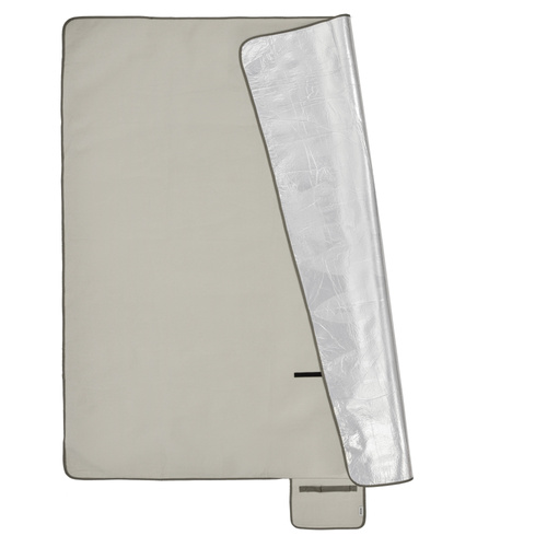 Picknickdecke Meteor 150x190 cm grau-beige