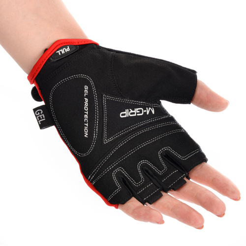 Radsporthandschuhe Meteor Gel GX33 XS rot