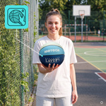 Basketball Meteor Layup 5 blau/grau
